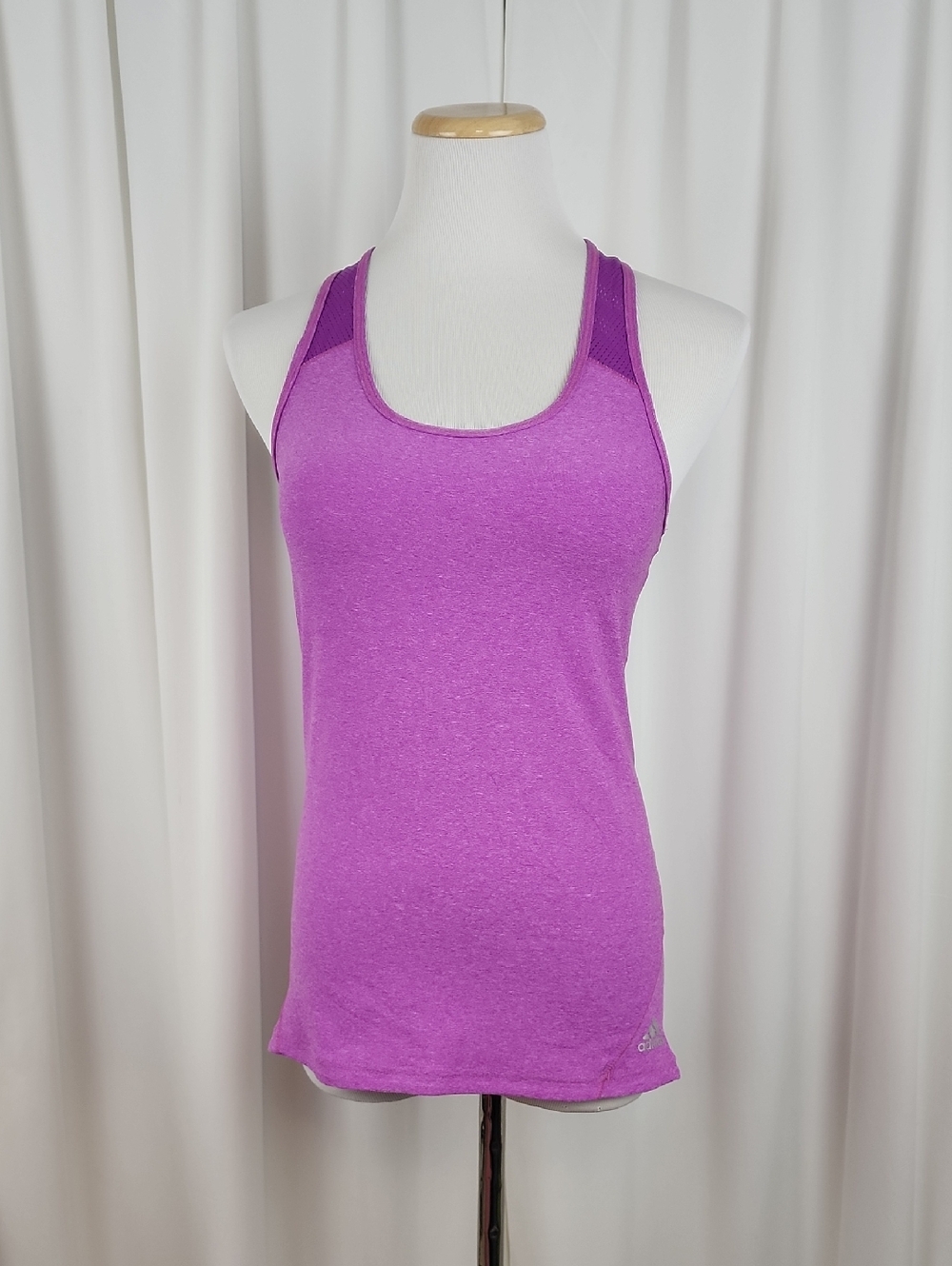 Adidas Performance Core Run Tank Top Purple Size Small